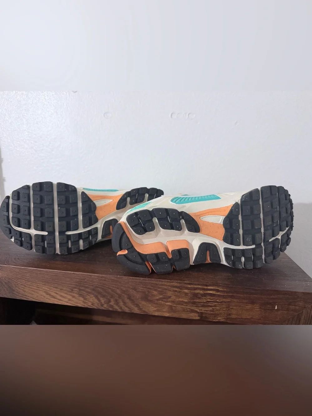 Nike Kids' Teal & Peach Mesh Running Sneakers